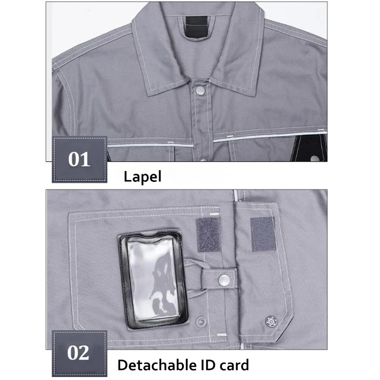 EN1149 Anti-static Heat-Protection Clothing Reflection Welding Work Uniform Craftsman Utility Workwear coat Trousers sets