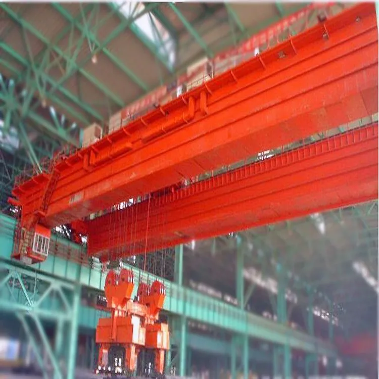 New 12.5t Waste Grab Cranes Bridge Crane with High Efficiency Motor Gear Pump PLC-for Waste and Refuse Management