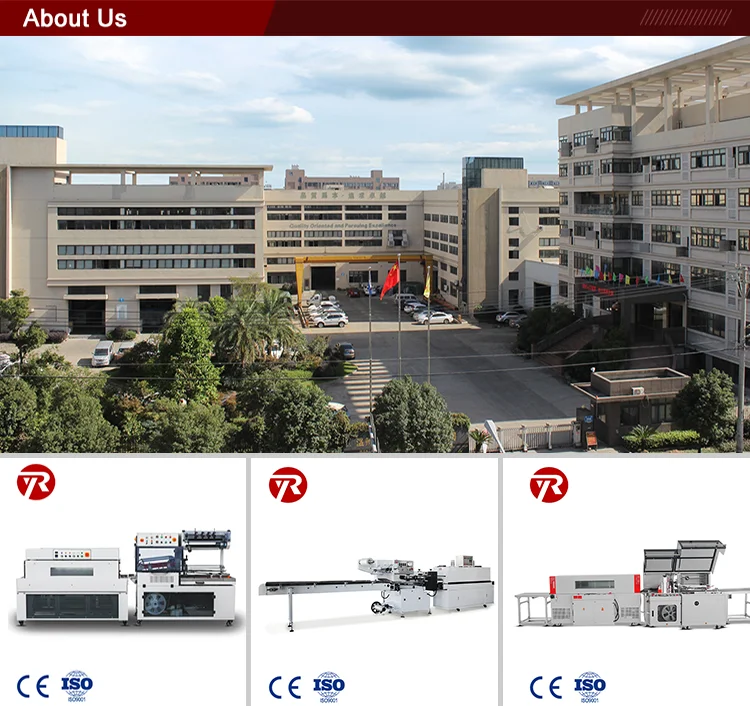 Automatic Sleeve Shrink Wrapping Machine Web Sealer Shrink Wrapping Machines for Water
