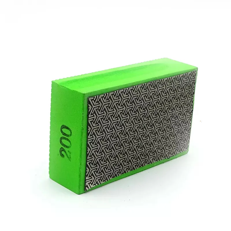 90x55mm diamond sponge for ceramic tiles or marble abrasive tools stone hand polishing pad for granite grinding porcelain tiles