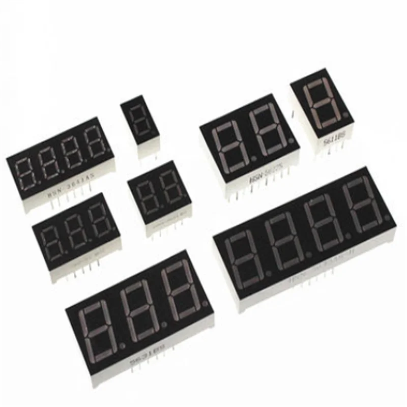 0.56inch LED display 7 Segment 4 Bit Digit Tube Red Common Cathode / Anode Digital 0.56 inch led 7segment