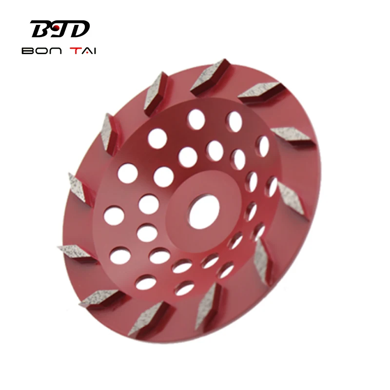 Суперострые сегменты ромба, алмазный шлифовальный станок для бетона и терраццо