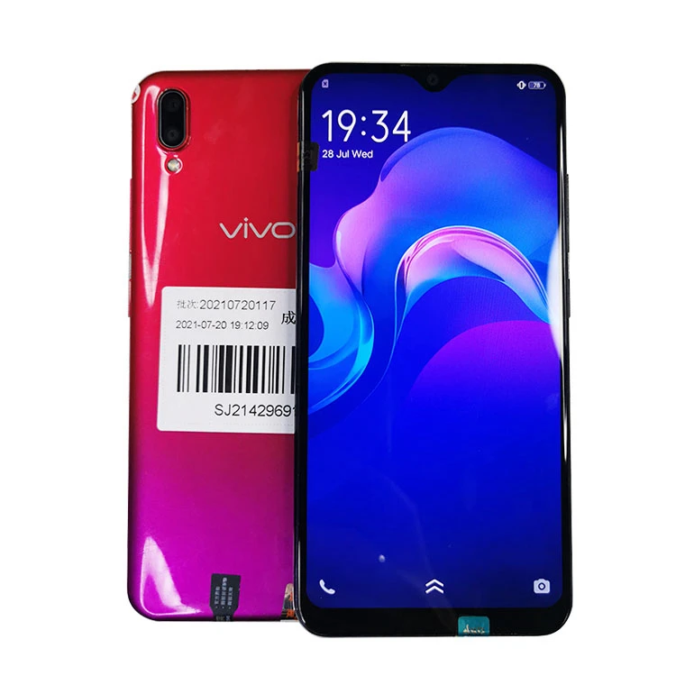 Б/у мобильный телефон оптом для Vivo Y93 4 + 64G б/у разблокированные мобильные