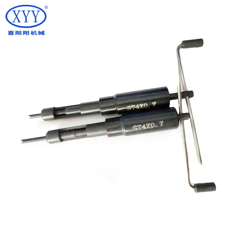 Industrial Grade Manual ST18*2.5 Thread Sheath Installation Tool Steel Copper Aluminium Tube