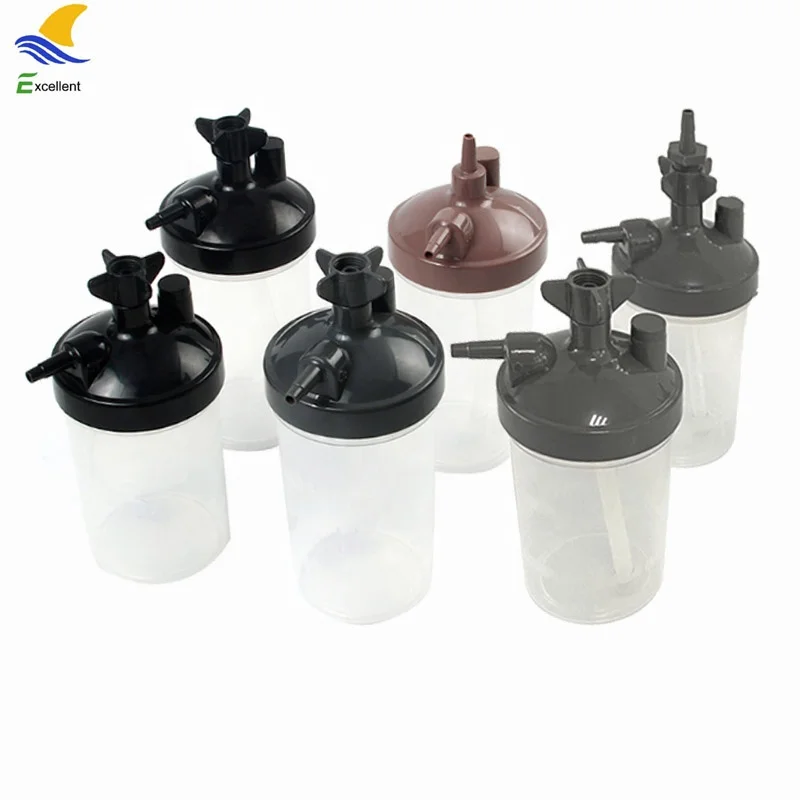 Oxygen Concentrator Bubble Humidifier Bottle 250/350ML