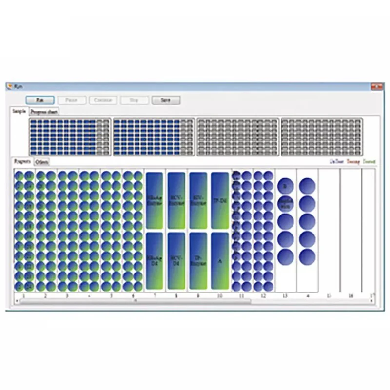 HW2000 CHINA automatic ELISA analyzer 2000 automatic ELISA system analyzer laboratory