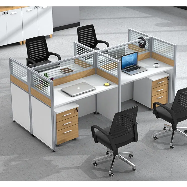 Простая современная офисная мебель высокого качества, компьютерная рабочая станция