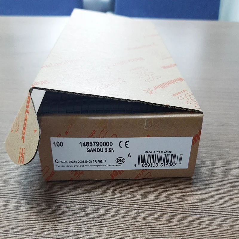 Original Weidmuller terminal block SAKDU 2.5N Hot selling Other models SAKDU/SAKEW/SAKQ online reservation
