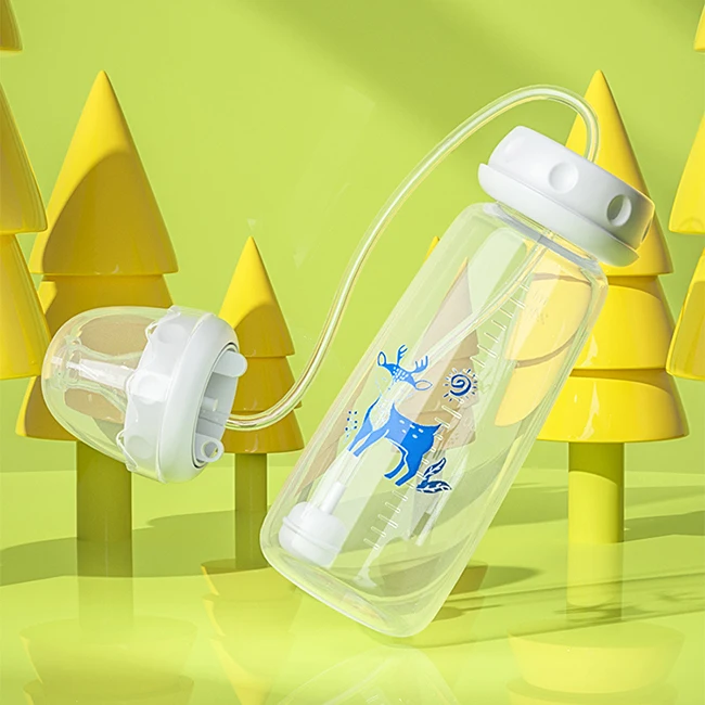 New Coming Hands Free Baby Bottle With 360 Degree Gravity Ball Anti Flatulence Infant Milk Bottle