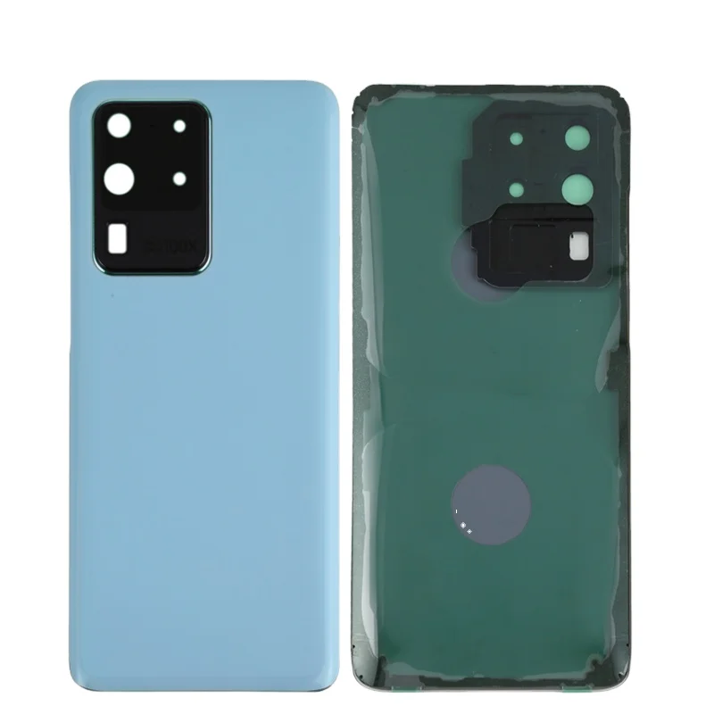 GZM-parts back door cover case For samsung Galaxy S20 Ultra 5G Battery door cover with camera lens 100% NEW