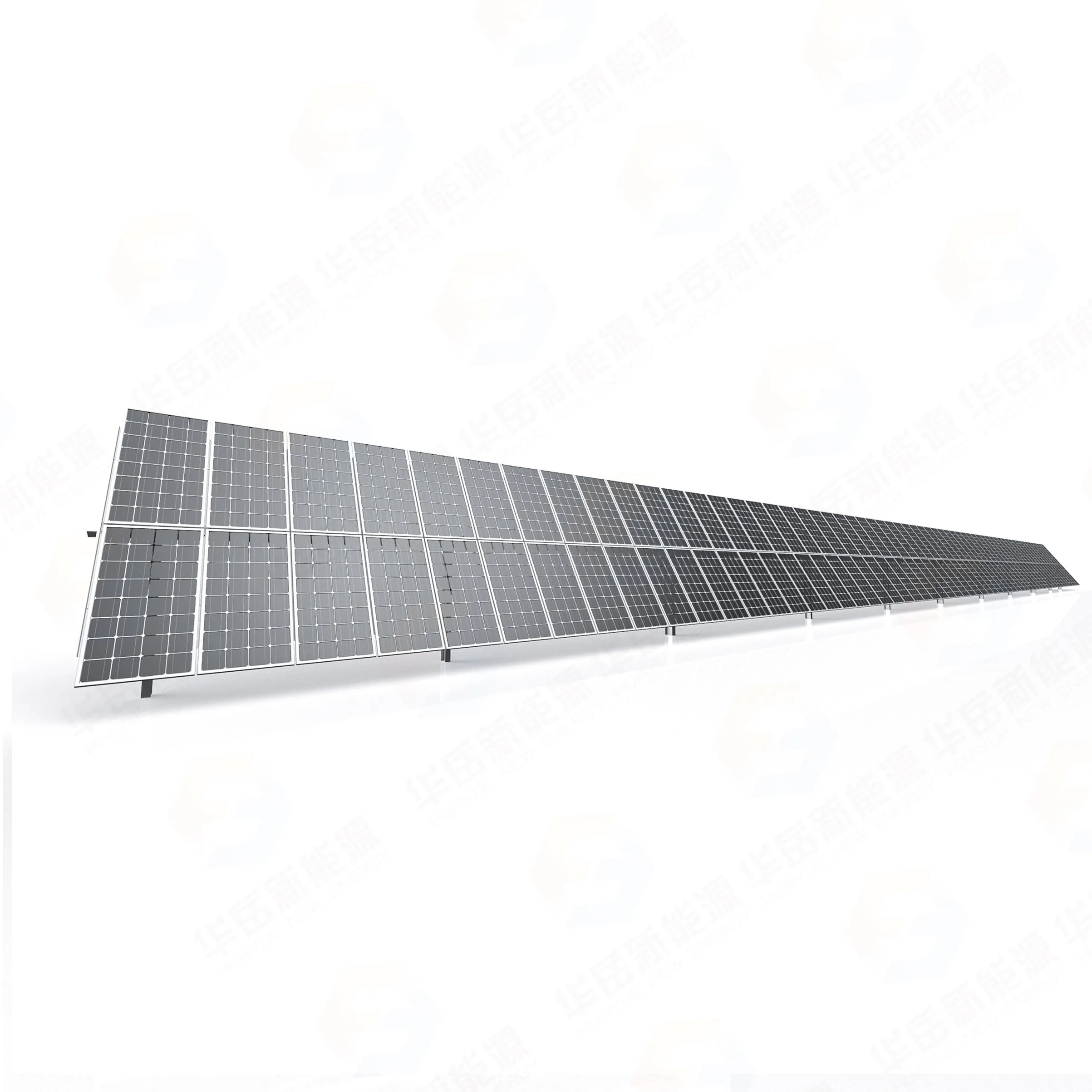 Huayue Солнечный trackerHYP-2-120PV-144-IR-M-4SD одноосный трекер плоский pv