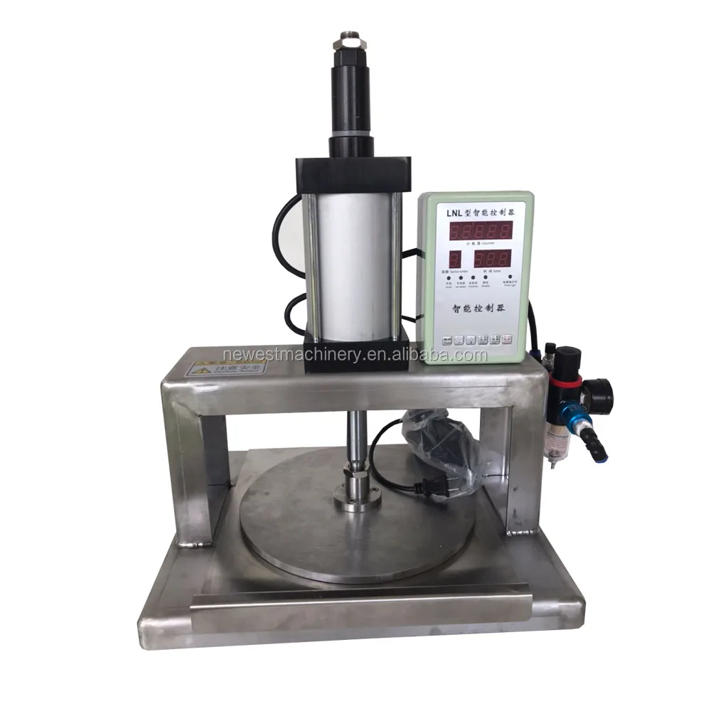 work with air compressor automatic dough press machine,30cm dough press manual