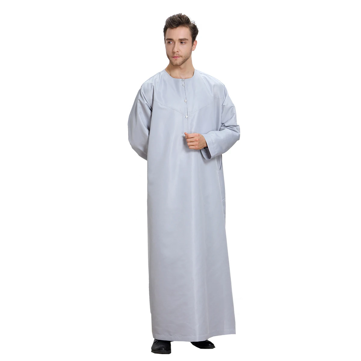 MXCHAN 2021 Hot sale Saudi Dubai  New style  high polyester abaya mens muslim thobe