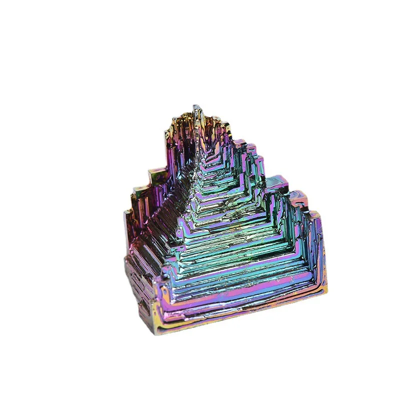 Wholesale Natural Fancy Bismuth tower Mineral Ore Bismuth Crystals