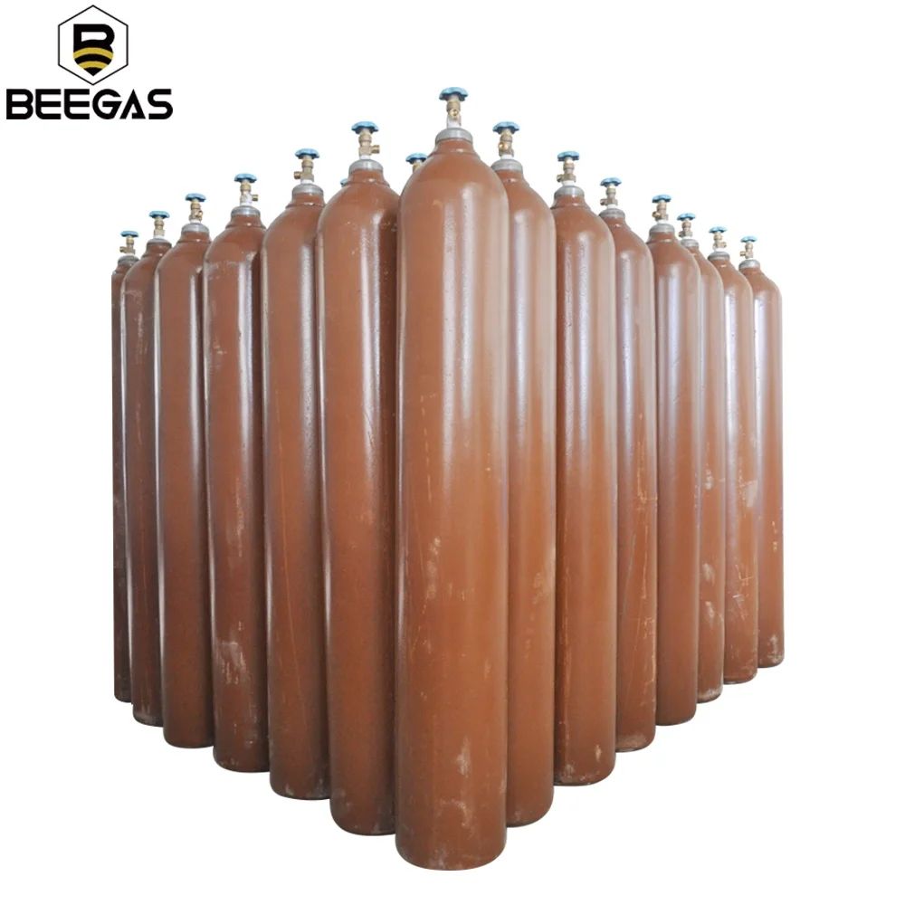 ISO ENISO DOT Stand 50L 99.9% / 99.99% 99.9999% Clean Industry He Gas 200Bar многоразовые гелиевые резервуары
