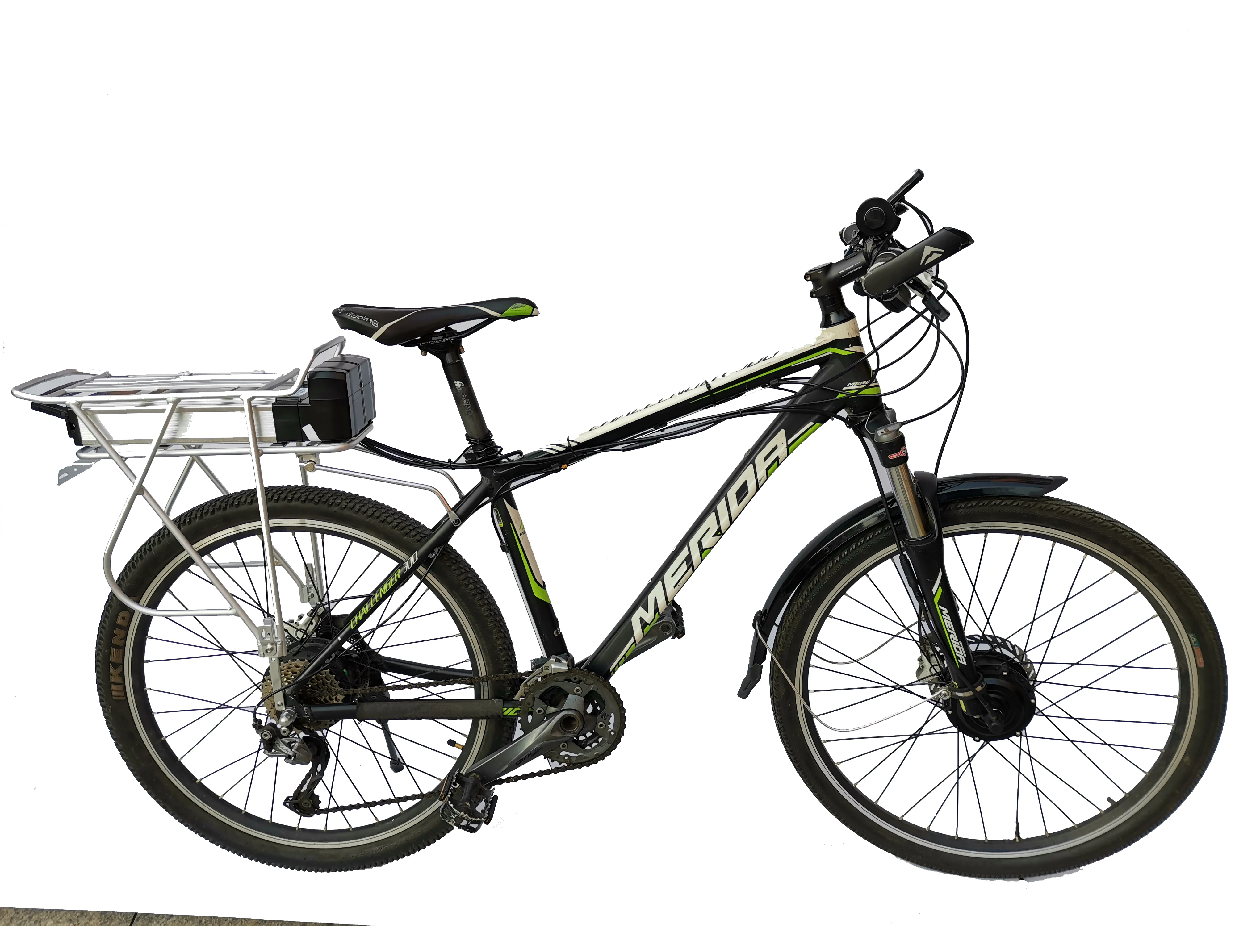 High Quality Dual-Drive Electric Bike Kit with Powerful Rear Rack Battery