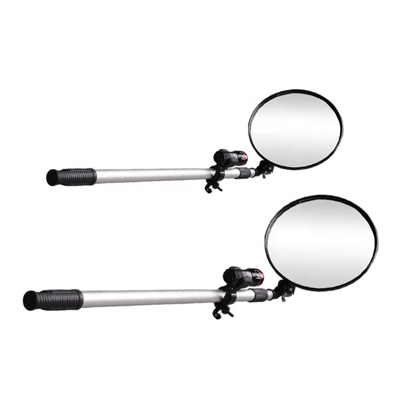 22cm under vehicle  inspection mirror with  torch parking lot blind spot convex mirror