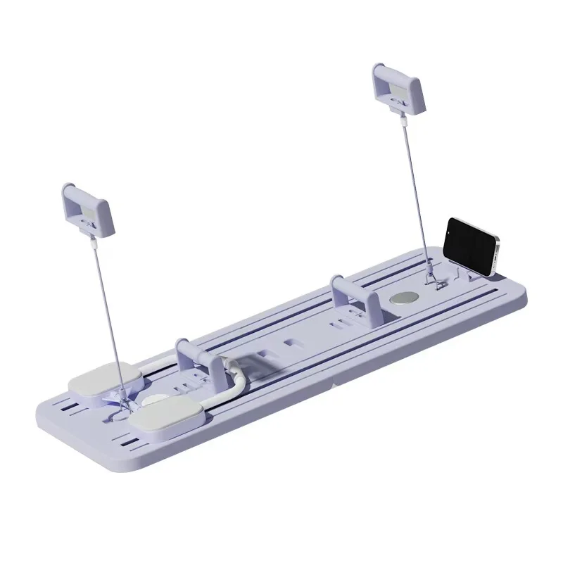 Light Up Use Exercise Foldable Push Up Board Muscle Building ABS Workout Machine Abdominal Wheel Plank Fitness Vest Tool