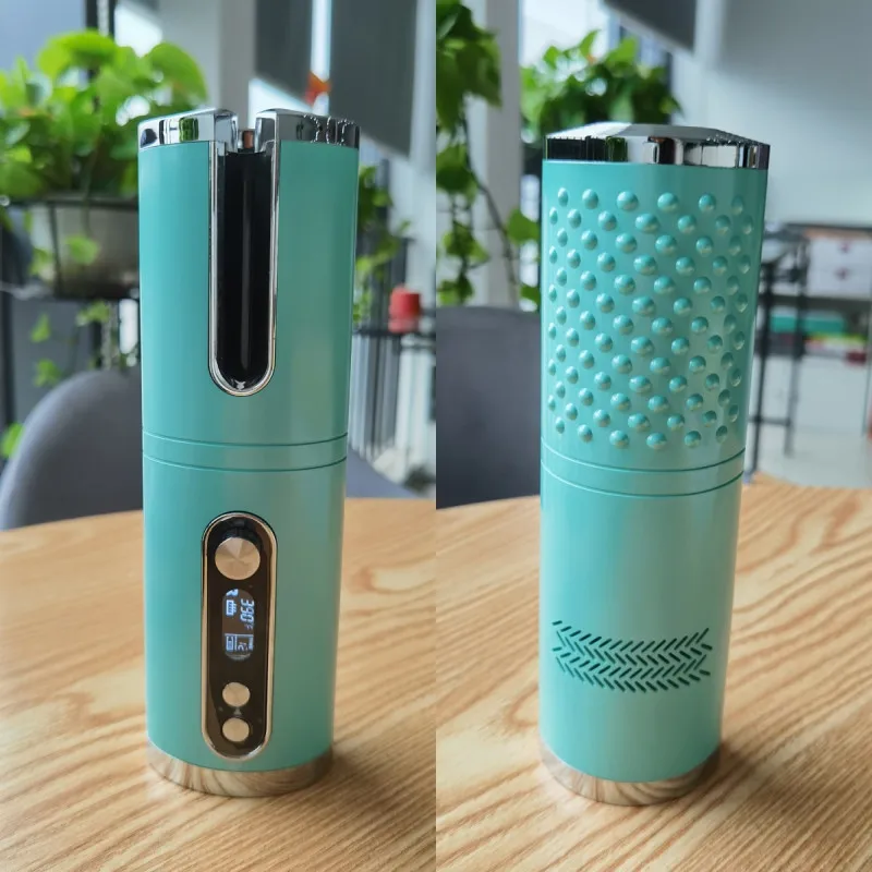  USB зарядка Электрическая аккумуляторная глубокий керлинг салонное оборудование профессиональный частный ярлык Автоматическая Беспроводная автоматическая волосы щипцы для завивки
