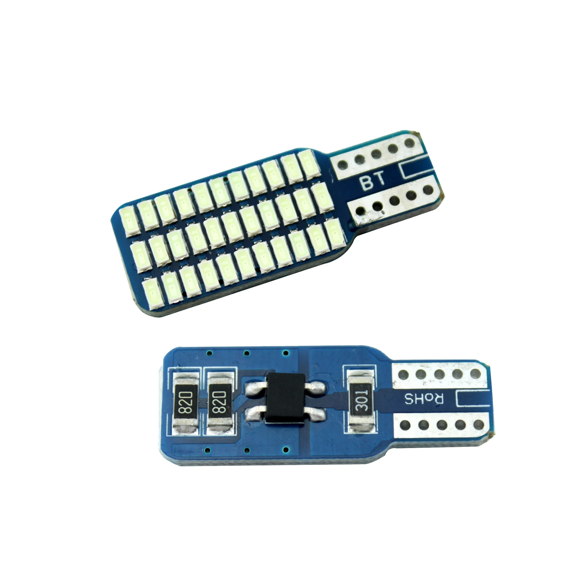  Светодиодная лампа Canbus T10 33SMD3014 Bule резервный сигнал поворота лампы заднего хода стоп-сигнал комплект аксессуары