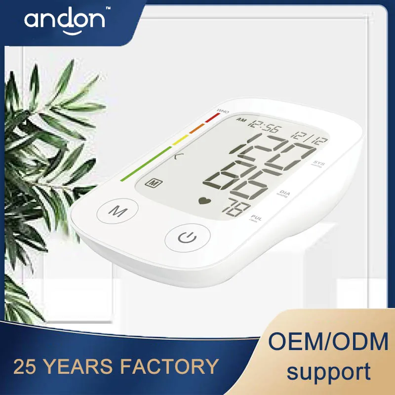 Andon Automatic Digital BP Blood Pressure Monitor Machine Medical Sphygmomanometer Voice