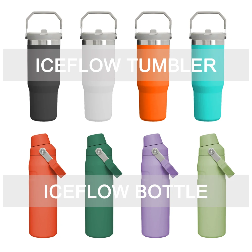 Custom logo 40 oz cup adventure h2.0 tumbler 40oz stainless steel insulated tumbler outdoor mug with lid handle and straw