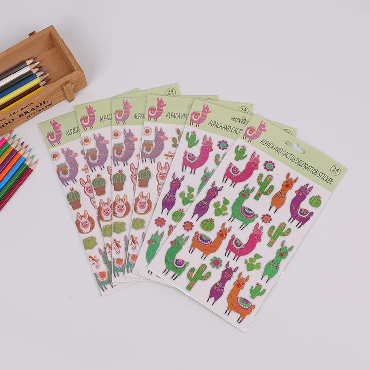 
Etsy hot sale matte sheets room decor kids 3d foam stickers wedding sticker low MOQ 