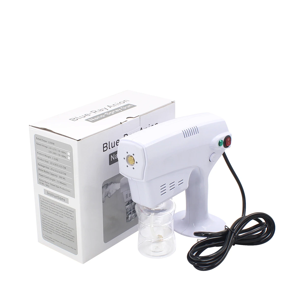 Нано-распылитель Blue Ray, распылитель тумана