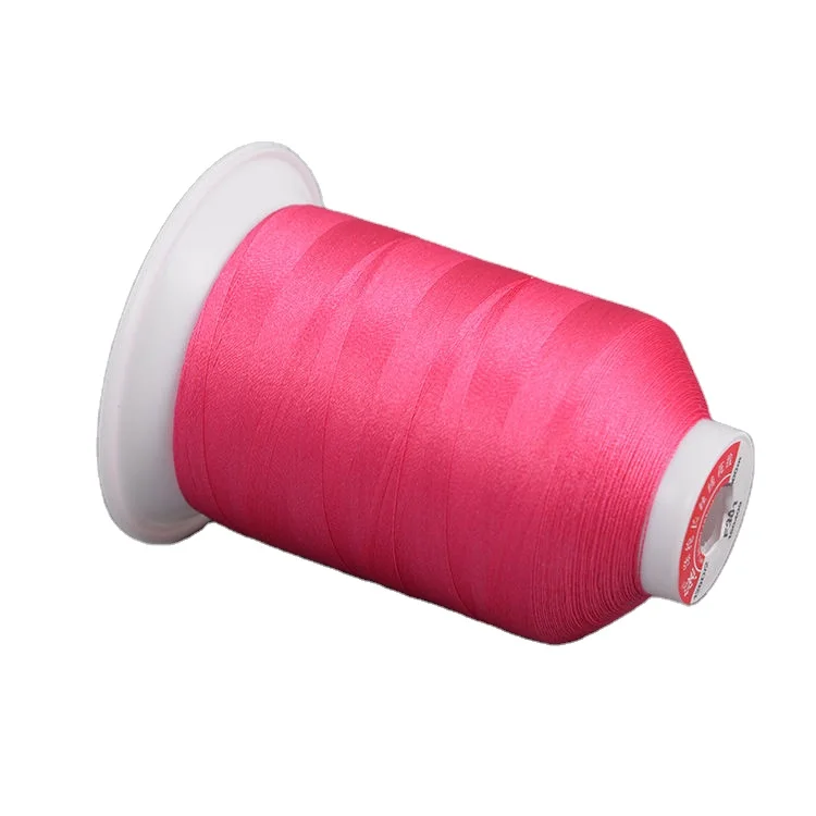 Высококачественная полиэфирная Вышивальная нить 120D/2 27 Tex 110 с высокой прочностью синяя швейная