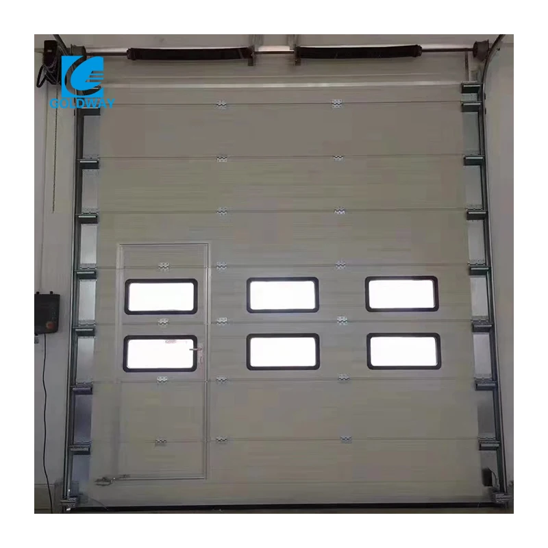 Durable Top Quality Wholesale Industrial Exterior Overhead Sectional Industrial Door Gate For Warehouse Factory Garage Door
