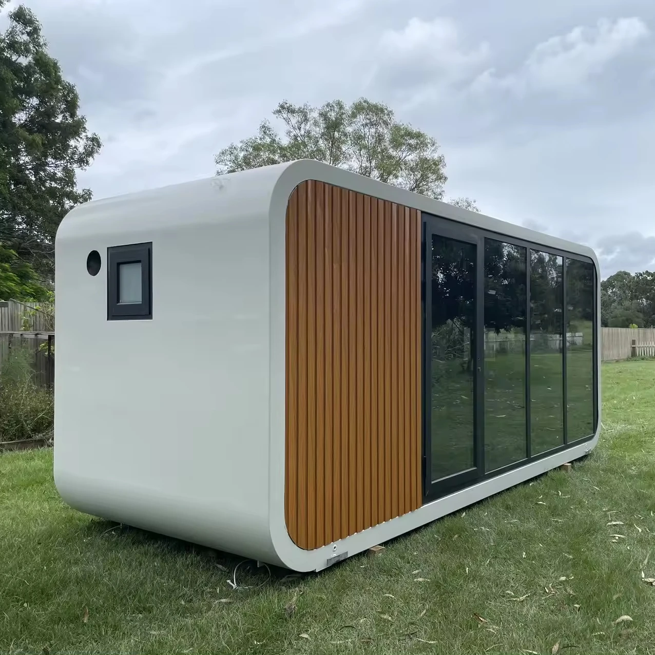 luxury space apple bed portable modular tiny house prefabricated houses villas container mobile capsule hotel house