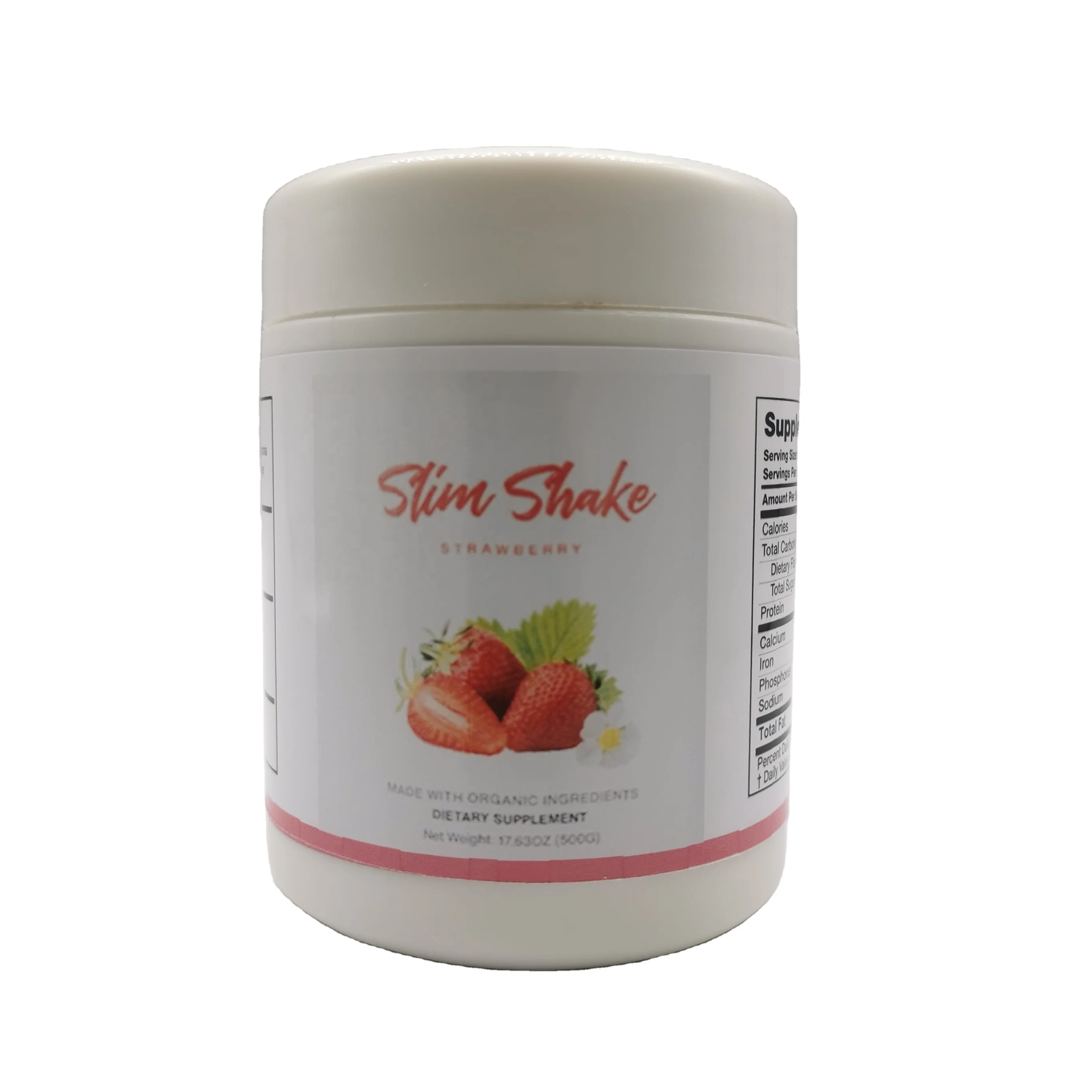 Strawberry Flavor Slimming tea powder Skinny Tea Shake