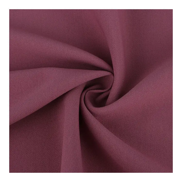 100%polyester 80%T 20%R  T/R serge fabric 220gsm twill fabric for men suits for Africa