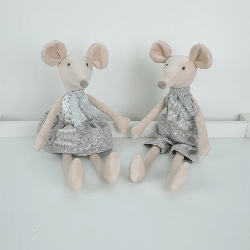 In Stock Hot Fashion Large Size Cute Mouse Plush Toy Soft Stuffed Cute Rat Plush Toy Big Ear