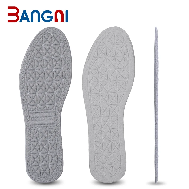 Plantilla Zapatilla Custom Made Unisex Most Comfortable Shoe Soles PU Memory Foam Leather Insoles for Shoes