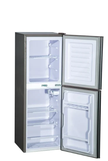 BCD-126A Snowsea Mini Double door refrigerator Upright Vertical Fridge Freezer For Home table top fridge