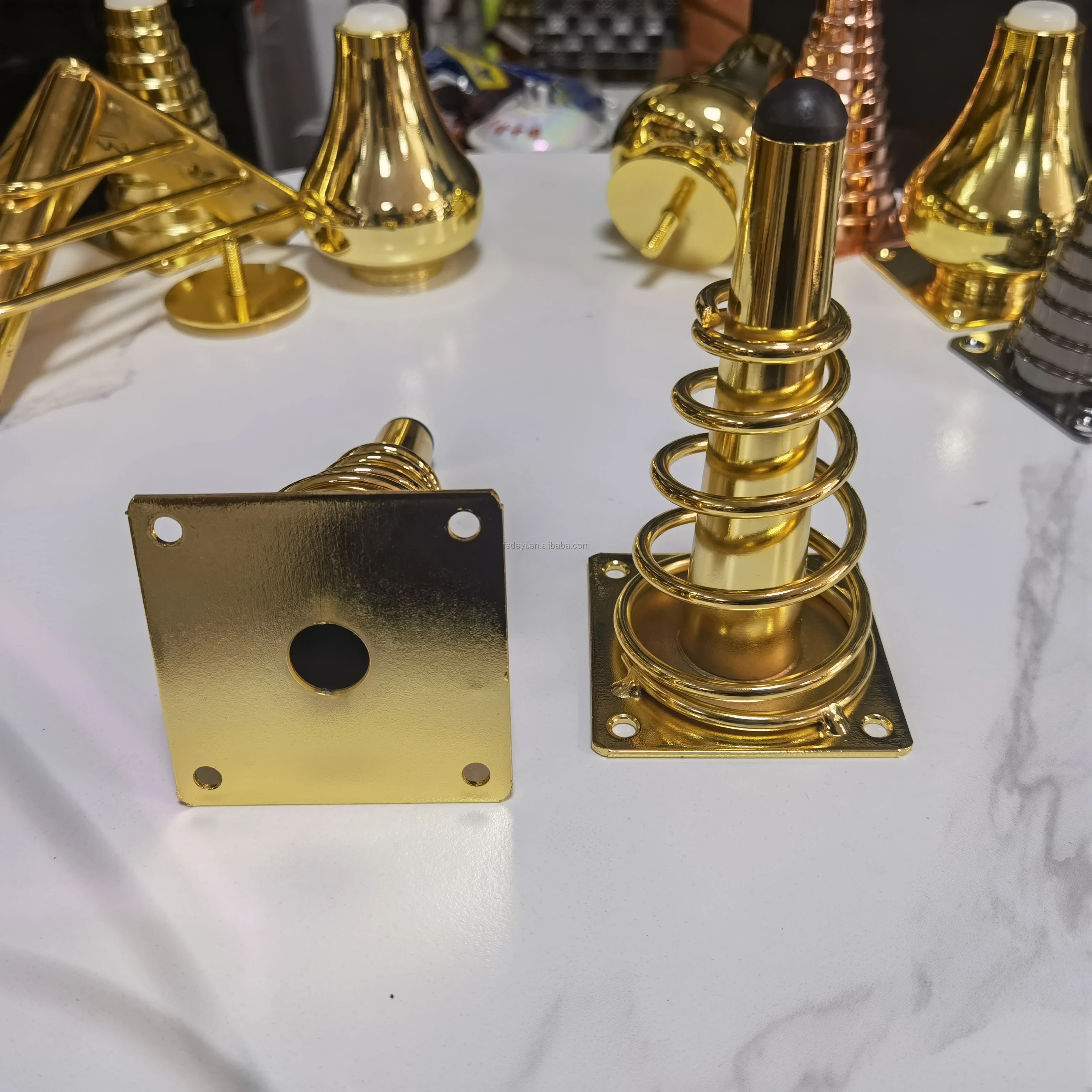 Золотые ножки для мебели, аксессуары для дивана, круглые металлические ножки для мебели, ножки для гостиной, диван, 2022