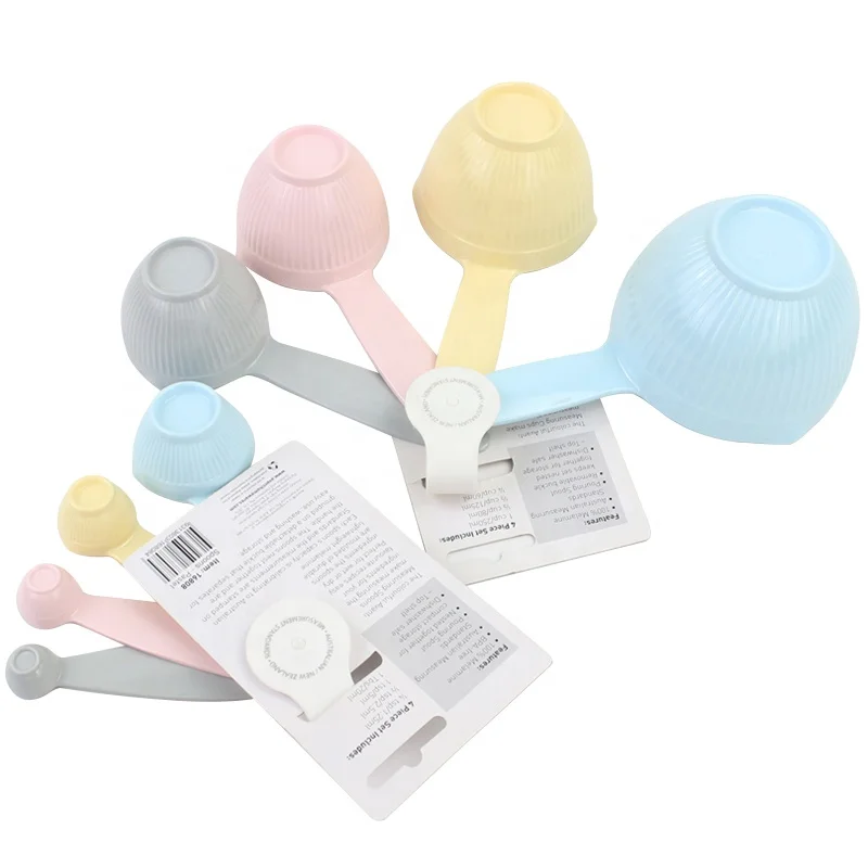 2022 Custom ECO- friendly plastic tea coffee spoon home Kitchen Utensil measuring scoop melamine coffee measuring spoon