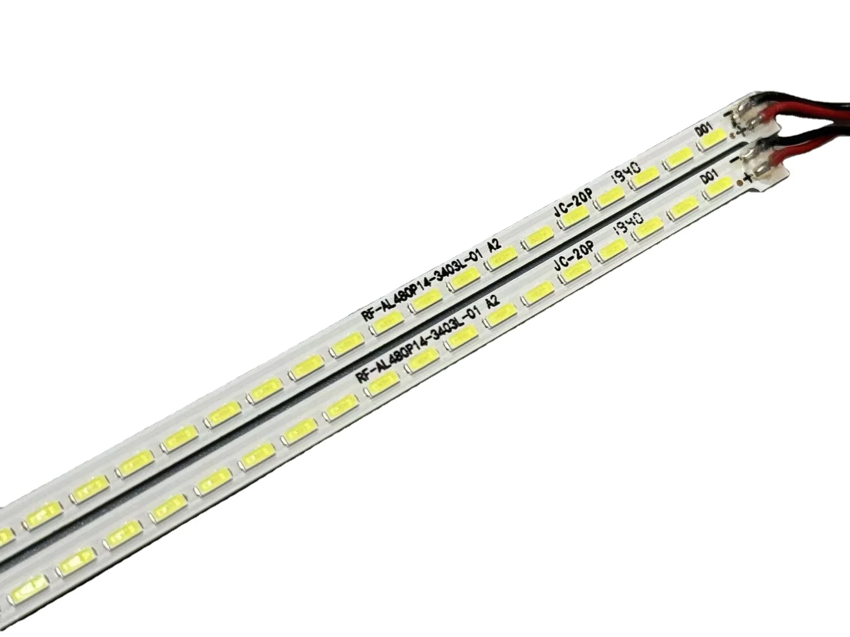 RF-AL480P14-3403R/L-01 A2 48YC , 53cm , 102LEDS , 3V LED tv backlight