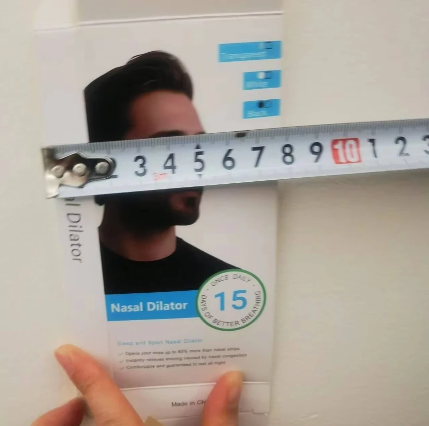 Custom Box for Extra Strength Boost Oxygen Improve Sleep Quality Anti-snoring Right Breathing Magnet Nose Magnetic Nasal Strips