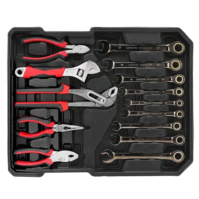 399 pcs suitcase aluminium car repair network tool kit hand tools and hardware herramientas kit