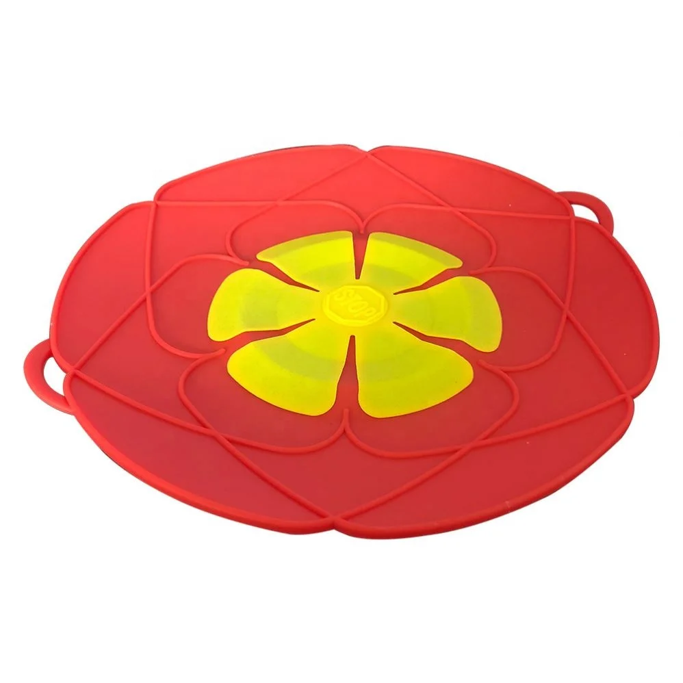 2021 Multi-Function Kitchen Tool Splatter Guard Screens Boil Over Safeguard Silicone Spill Stopper Lid Cover