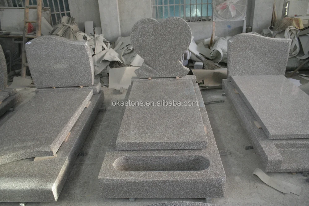 Chinese G664 Granite Tombstone