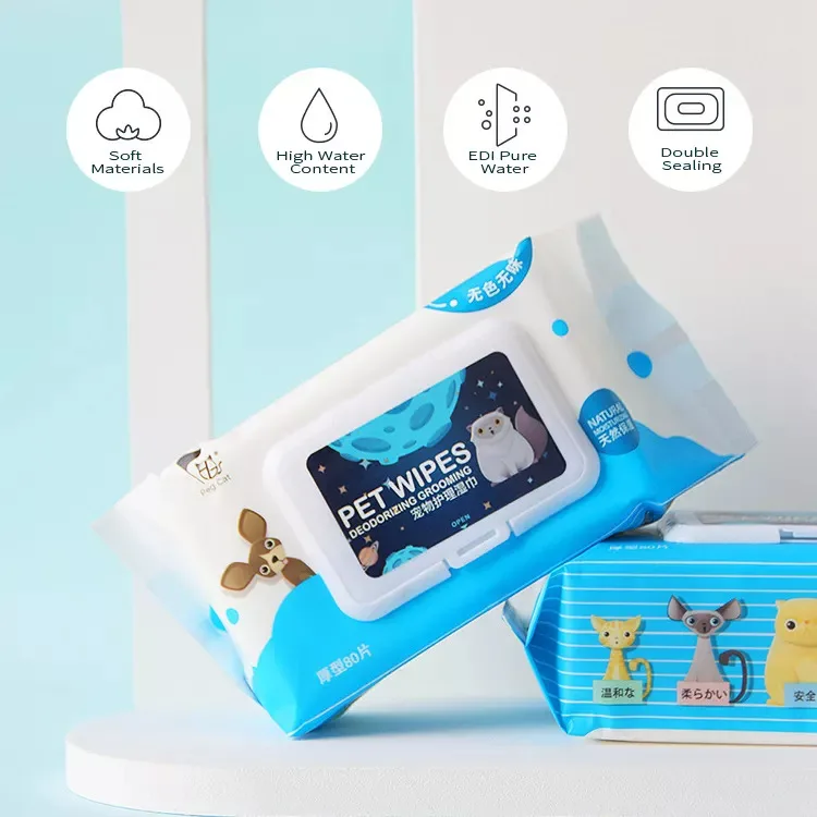 Pet Wipes for Dogs And Cat Eye Hand Wet Wipes