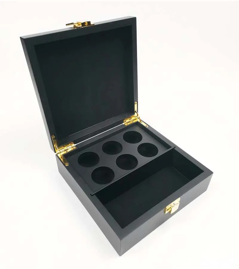 Custom Size Wholesale Wooden Coffee Capsule Storage Package Box Wood Packaging Box