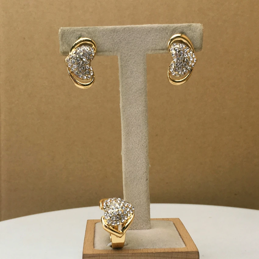 Yuminglai  Italian Gold Plated Jewelry Sets  XOXO Jewelry  Gold Plated Jewelry for Women  FHK10204