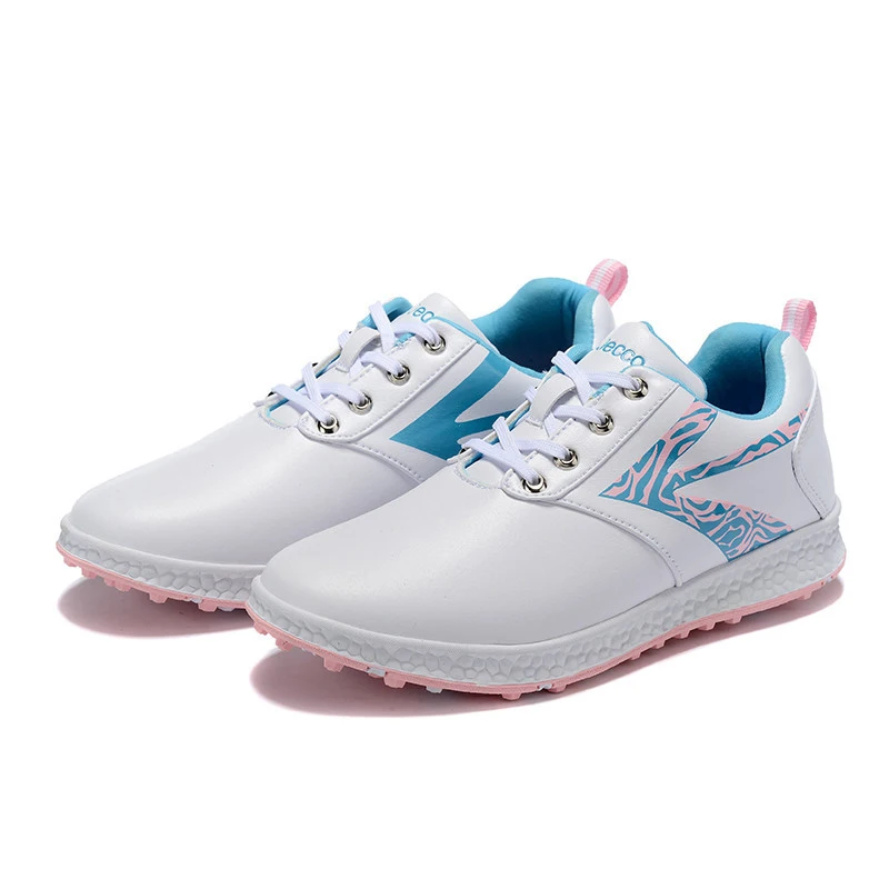 Поставщики оптовая продажа Высокое качество Oem Нескользящая Женская поворот шнурки с волнообразным краем; Zapatos De Гольф обувь для мужчин