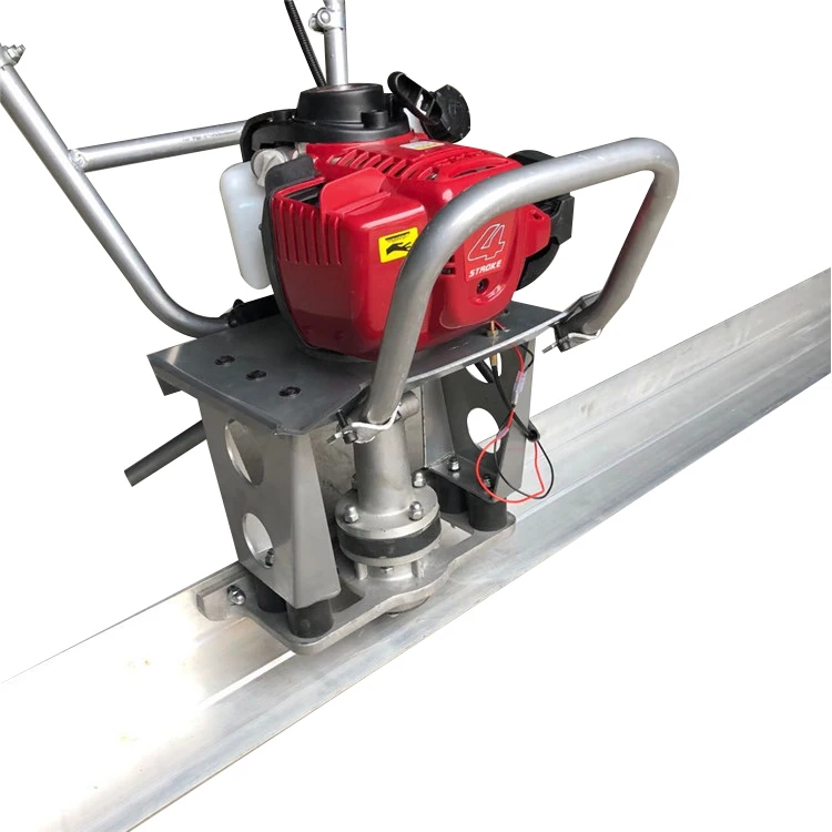 Concrete screed machine