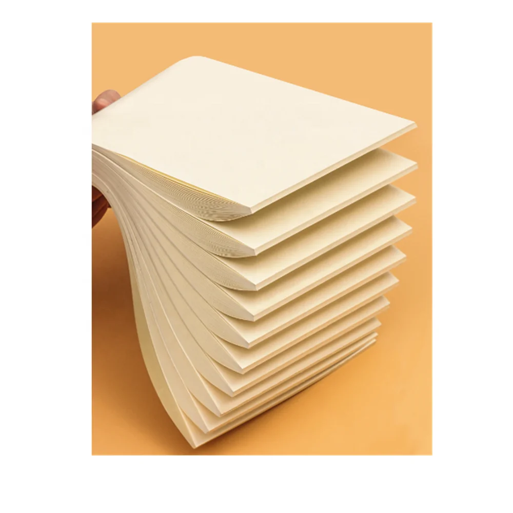 60gsm 70gsm 80gsm Немелованная кремово-без содержания дерева офсетная писчая бумага