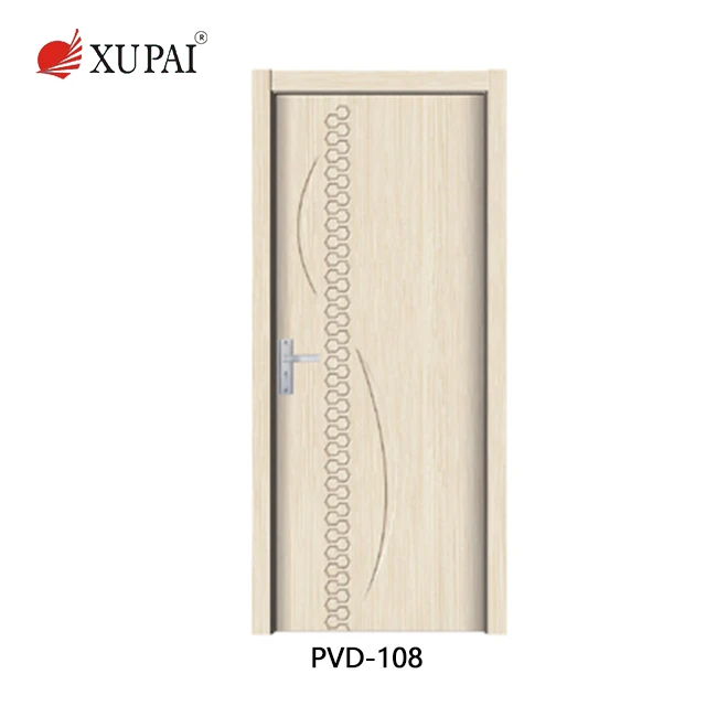 Energy Saving Economic Cheap pvc door mdf pvc film door pvc door best price